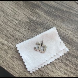 James Avery Ivy League Number # 33 Charm